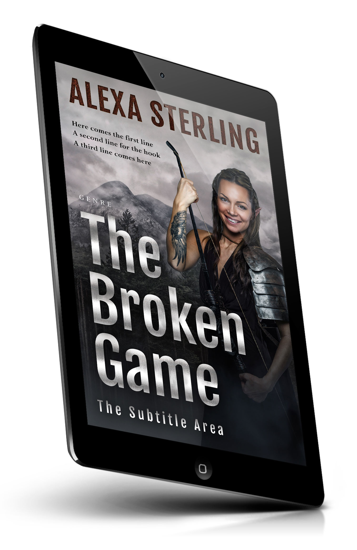 Tablet view of Premade Fantasy Book Cover - Nobel #36989 | BookCoverZone