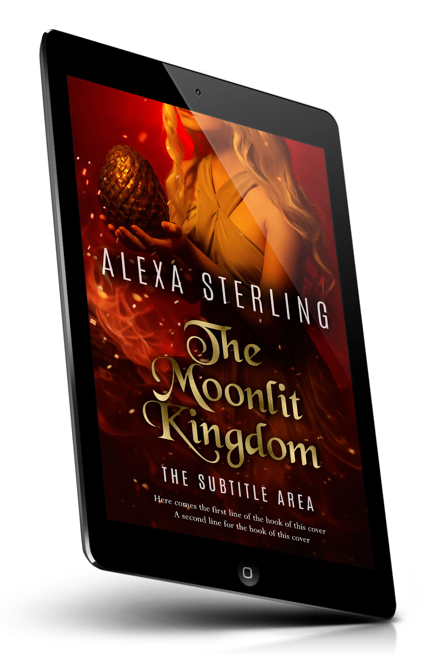 Tablet view of Premade Fantasy Book Cover - Piper #37012 | BookCoverZone*