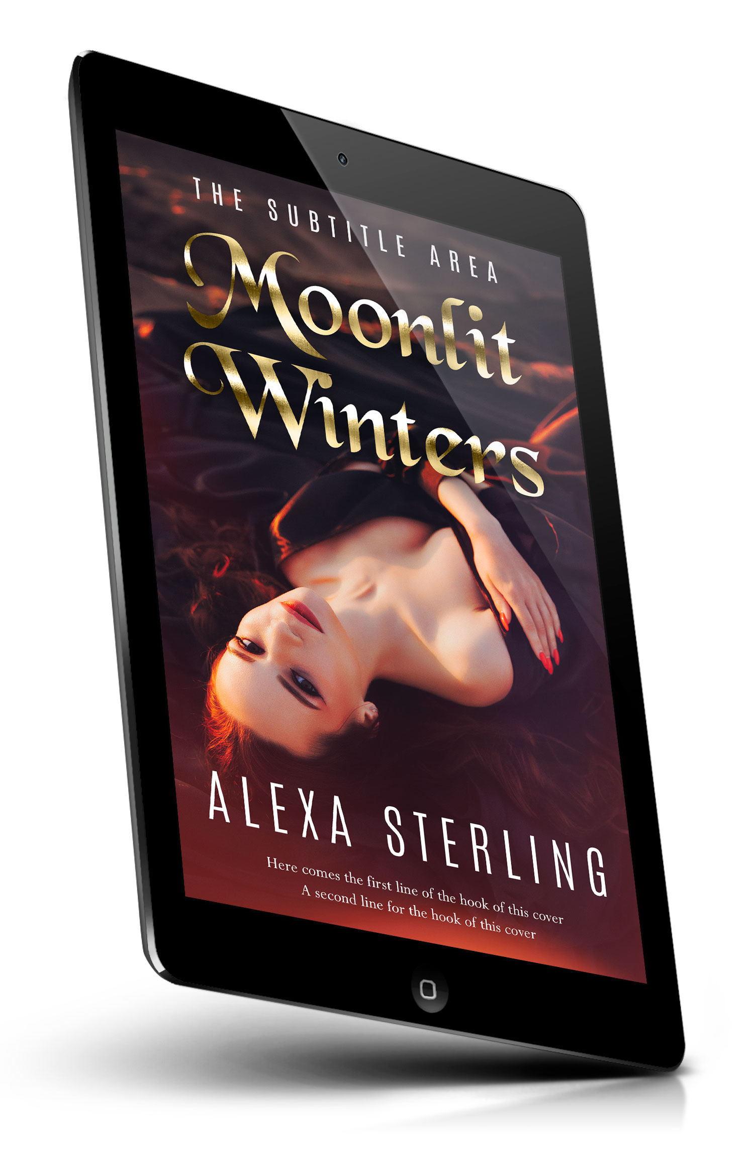 Tablet view of Premade Romance Book Cover - Jon #37028 | BookCoverZone*