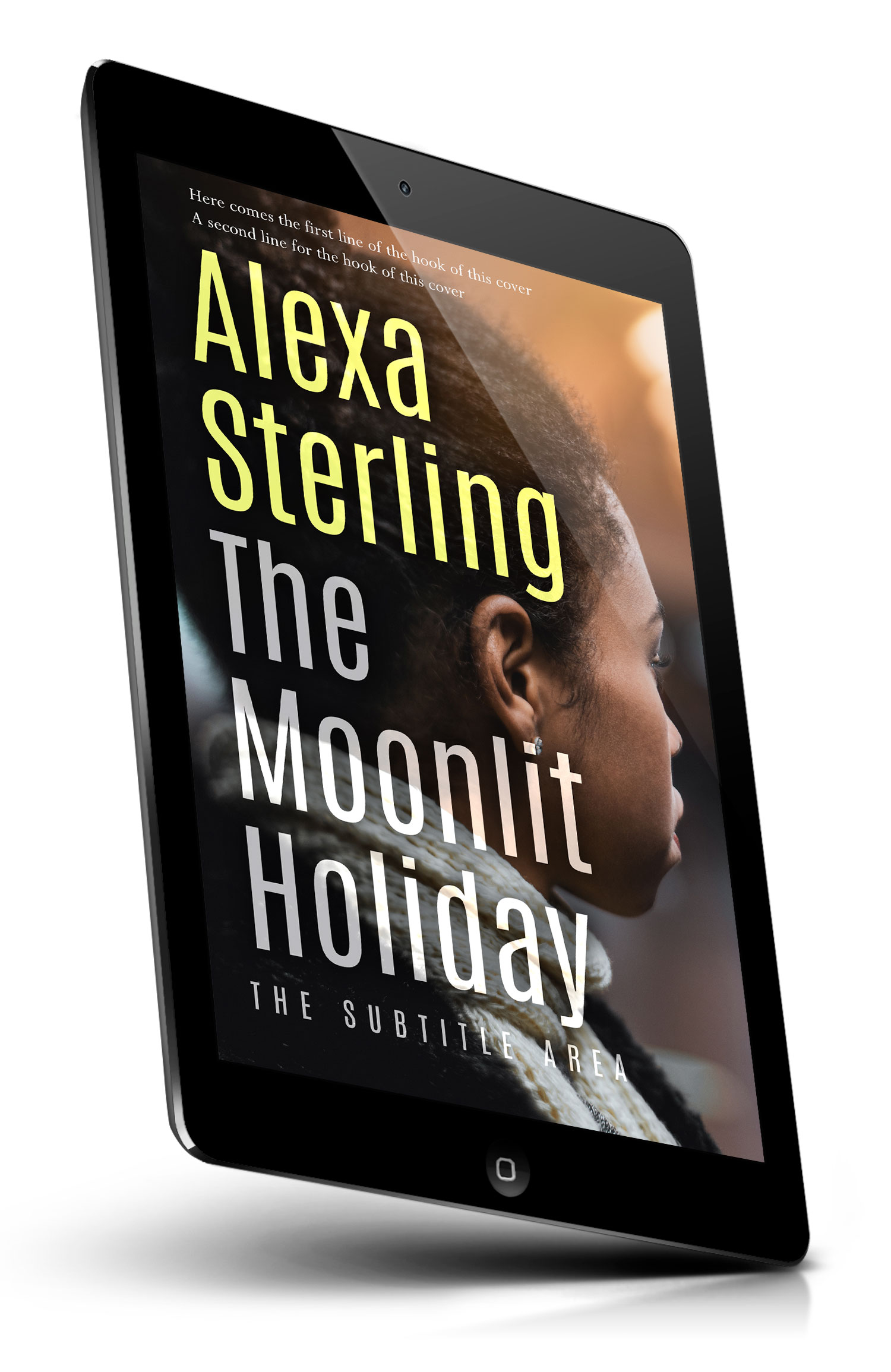 Tablet view of Premade Literary Fiction Book Cover - Tan #37036 | BookCoverZone*