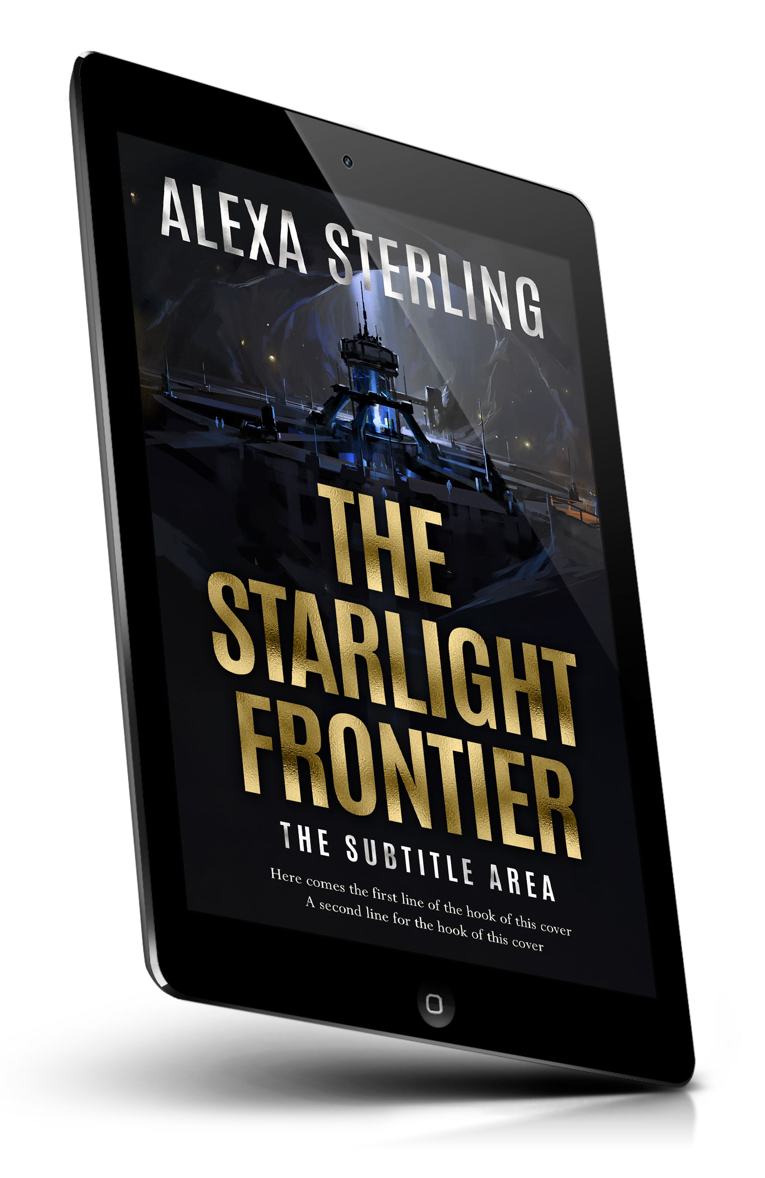 Tablet view of Premade Science Fiction Book Cover - Mongoose #37043 | BookCoverZone*