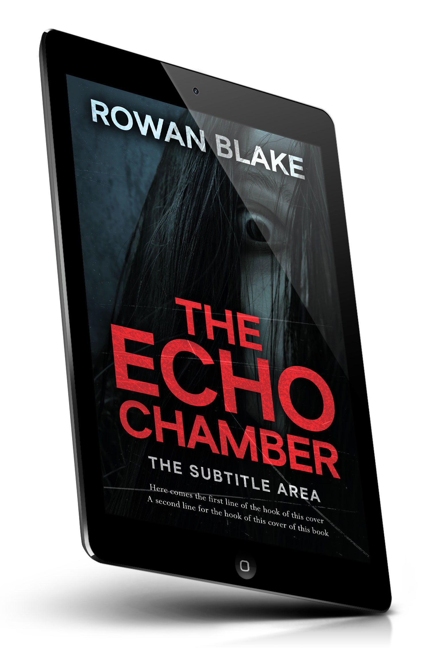 Tablet view of Premade Horror Book Cover - Woodsmoke #37116 | BookCoverZone*