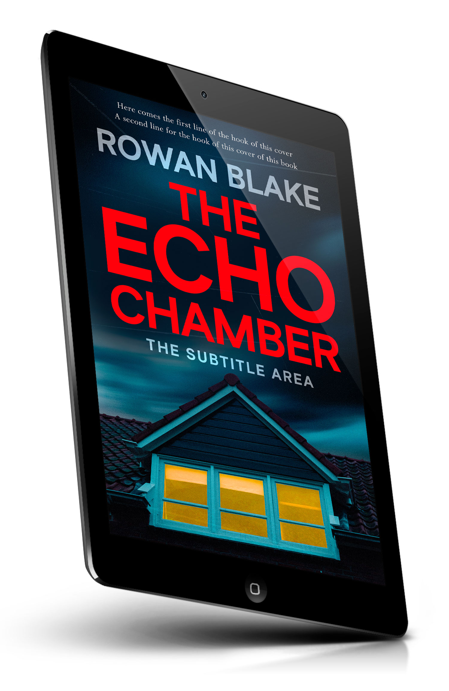 Tablet view of Premade Mystery & Thriller & Suspense Book Cover - Punch #37117 | BookCoverZone