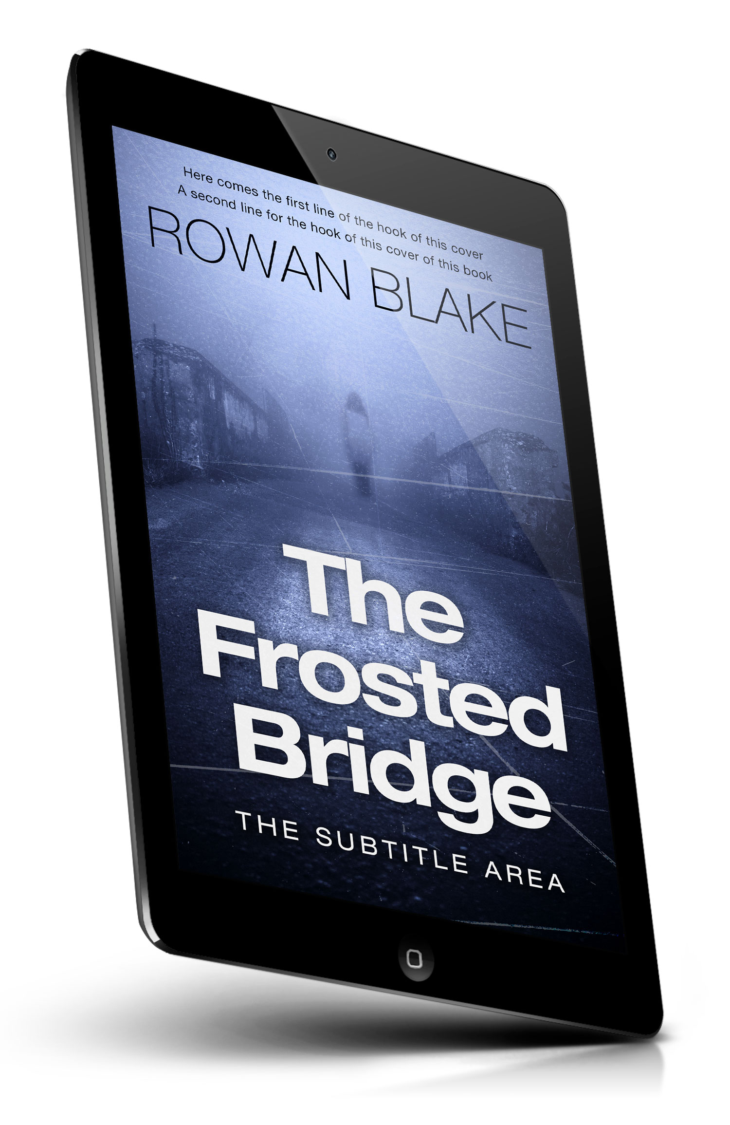 Tablet view of Premade Mystery & Thriller & Suspense Book Cover - Ebony Clay #37191 | BookCoverZone