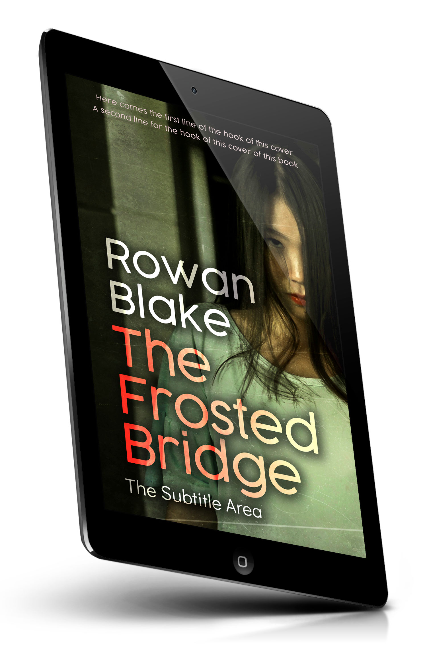 Tablet view of Premade Mystery & Thriller & Suspense Book Cover - Rangoon Green #37198 | BookCoverZone