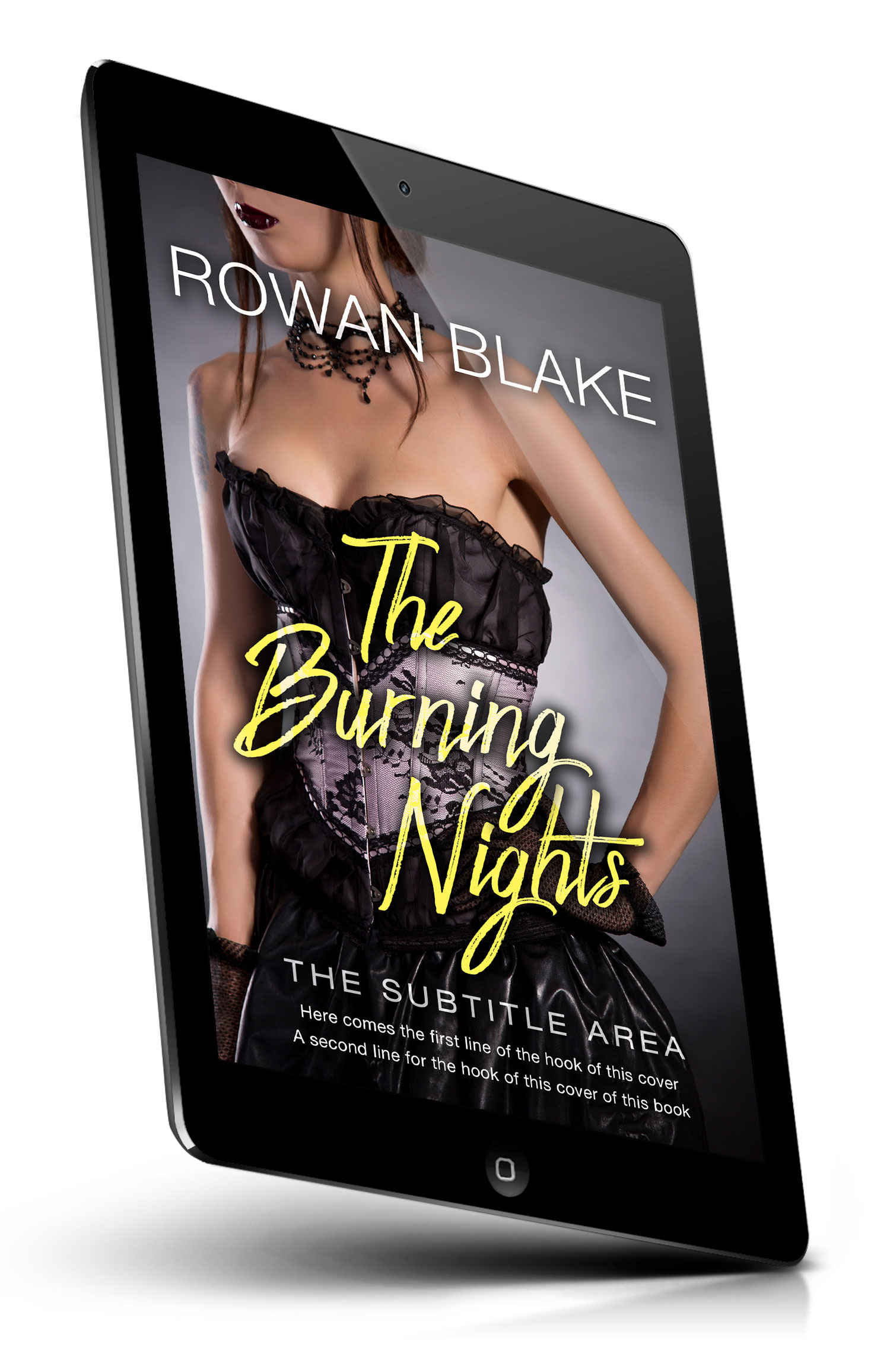 Tablet view of Premade Erotica Book Cover - Thunder #37201 | BookCoverZone*