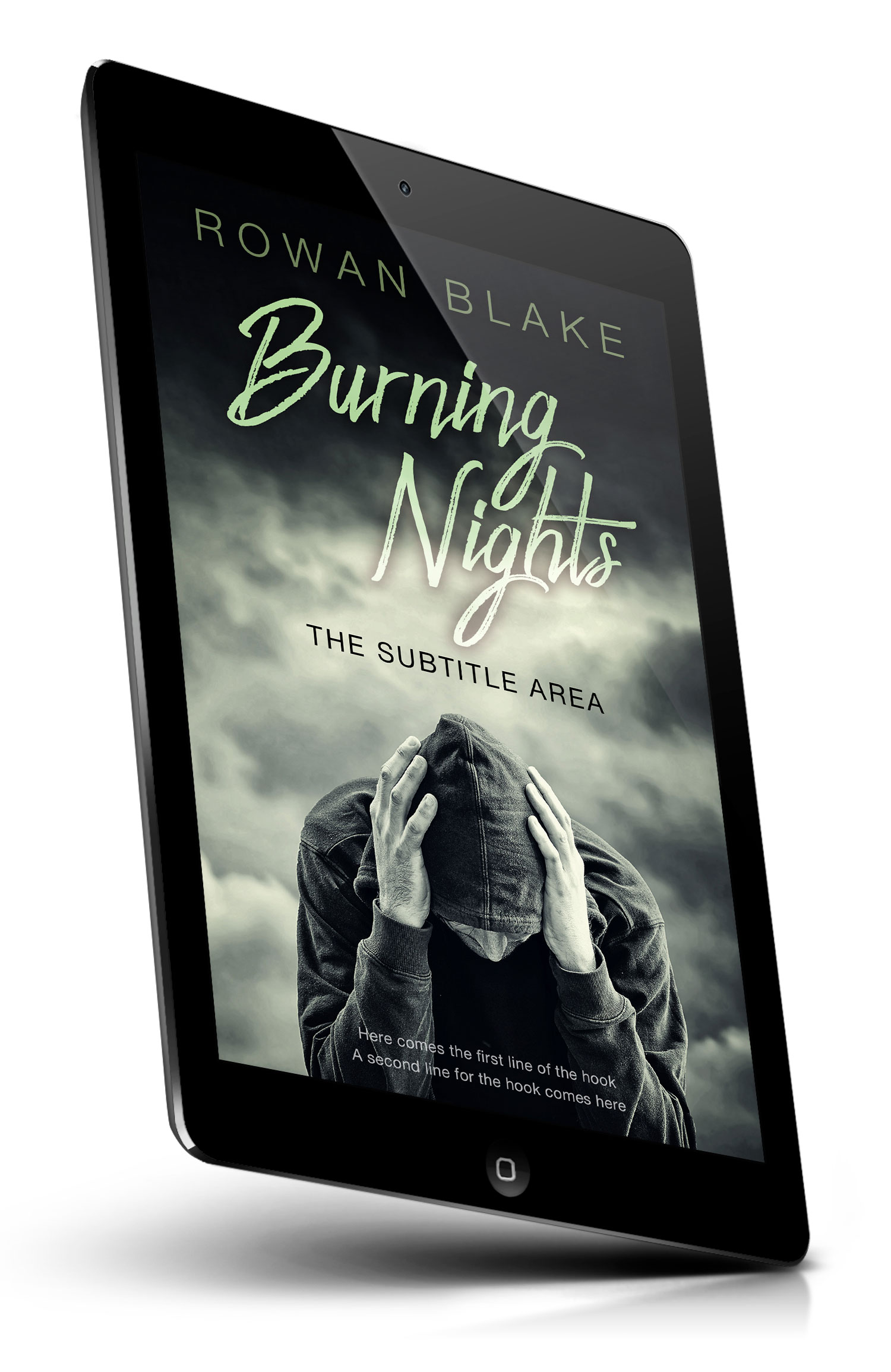 Tablet view of Premade Teen & Young Adult Book Cover - Clay Ash #37219 | BookCoverZone*