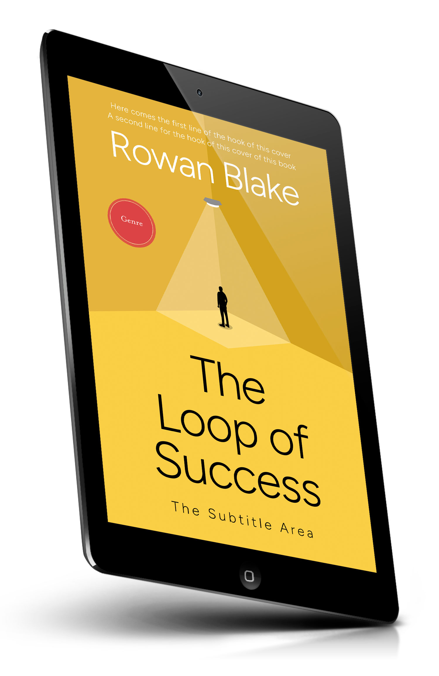 Tablet view of Premade Business Book Cover - Tulip Tree #37235 | BookCoverZone*