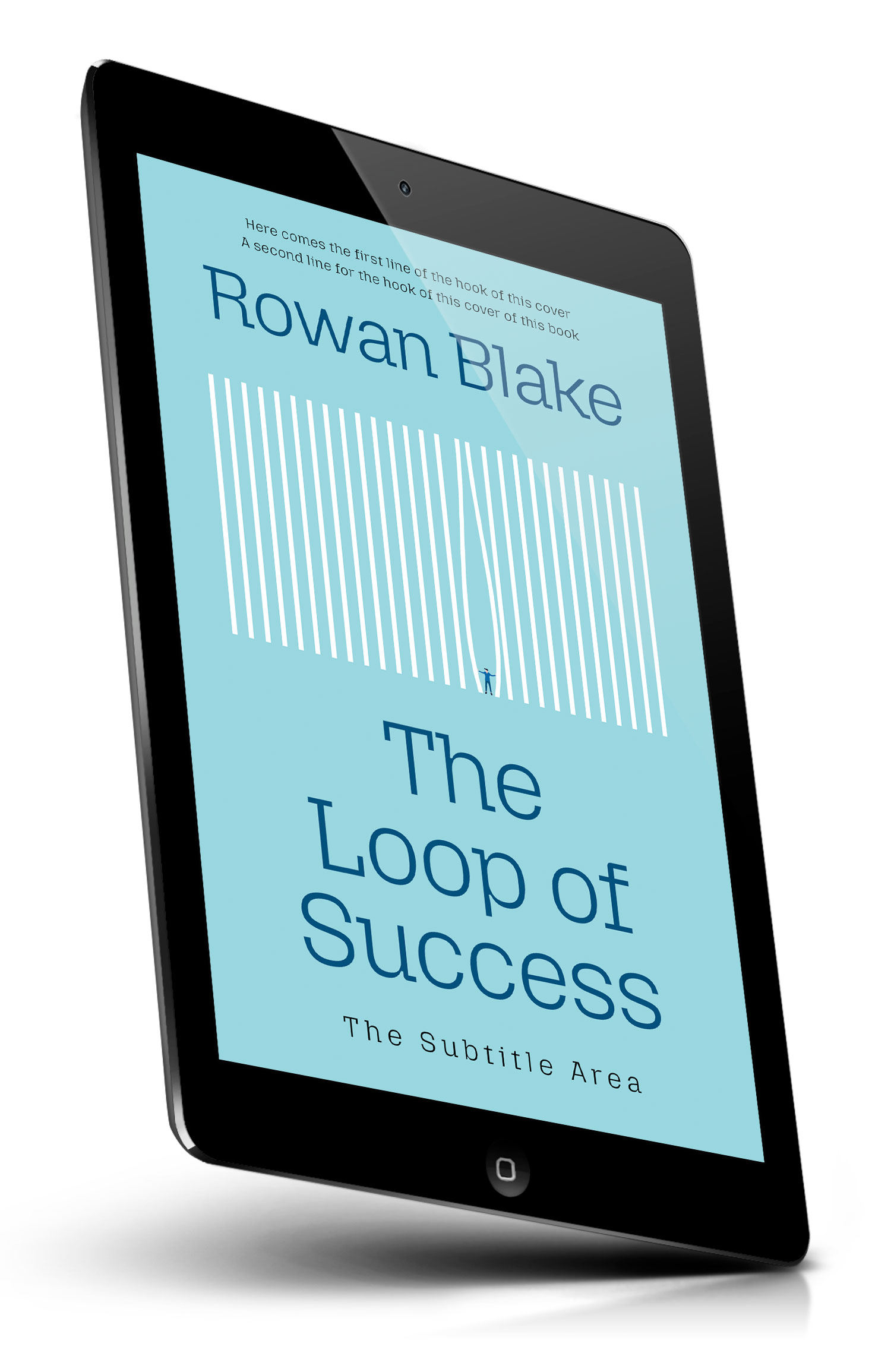 Tablet view of Premade Business Book Cover - Morning Glory #37237 | BookCoverZone*