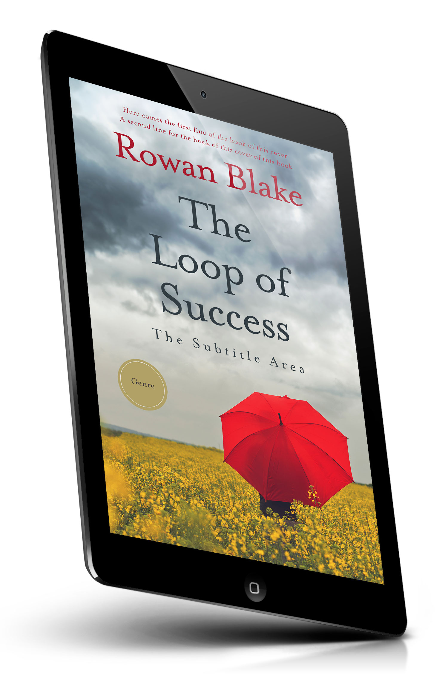 Tablet view of Premade Literary Fiction Book Cover - Silver Sand #37250 | BookCoverZone*