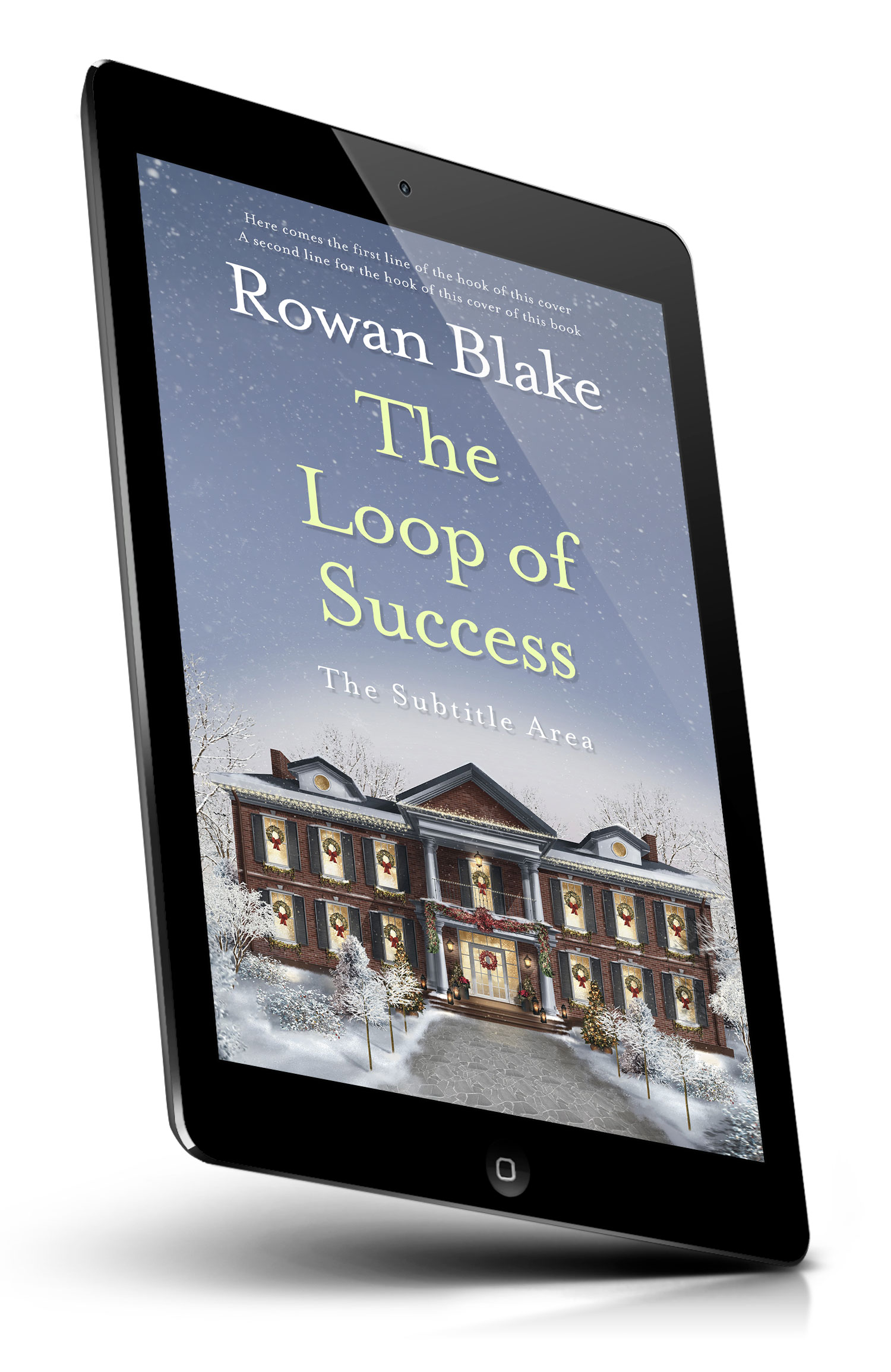 Tablet view of Premade Literary Fiction Book Cover - Manatee #37251 | BookCoverZone*