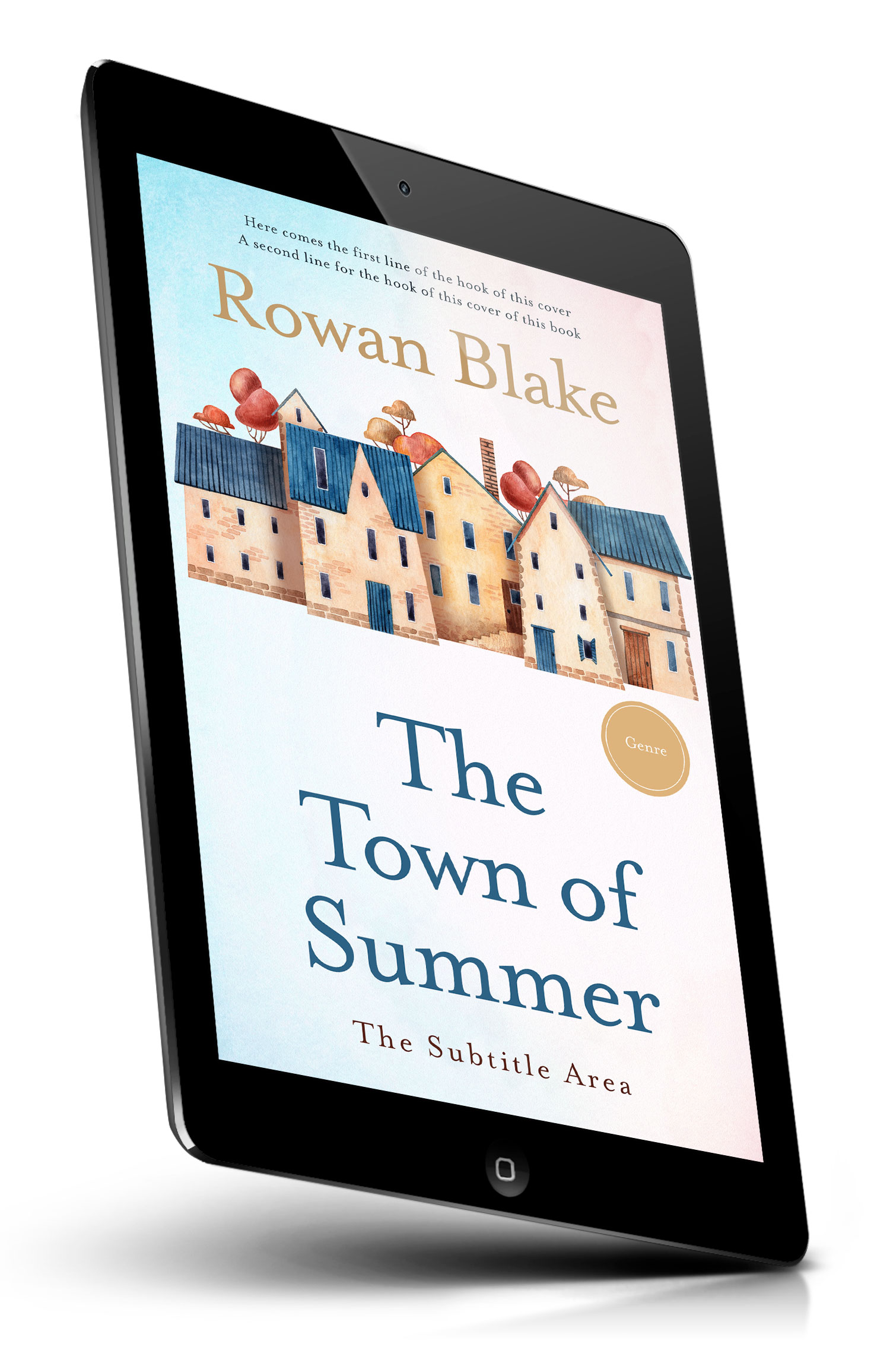 Tablet view of Premade Literary Fiction Book Cover - Cararra #37252 | BookCoverZone*