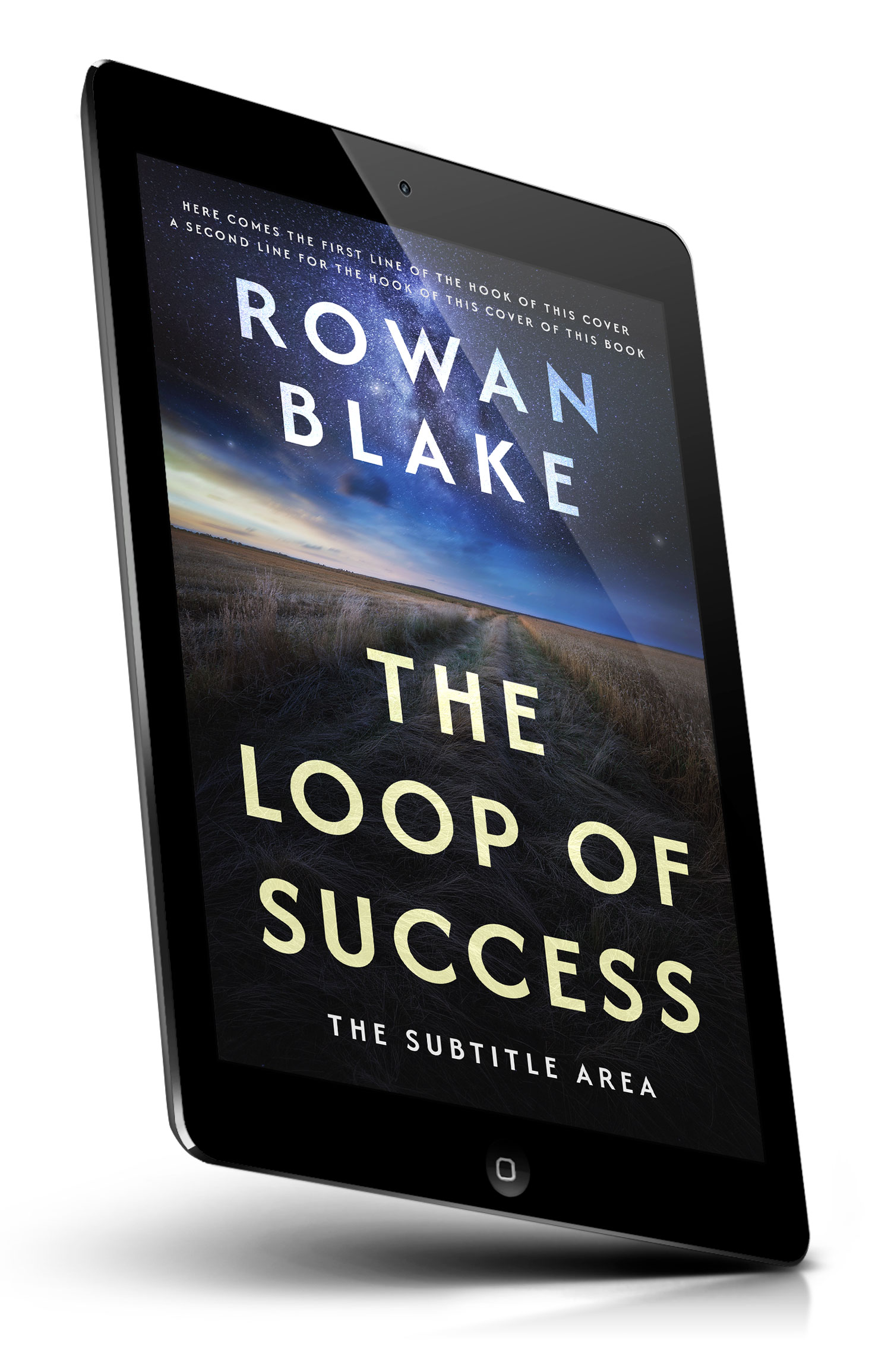 Tablet view of Premade  Book Cover - Shark #37258 | BookCoverZone