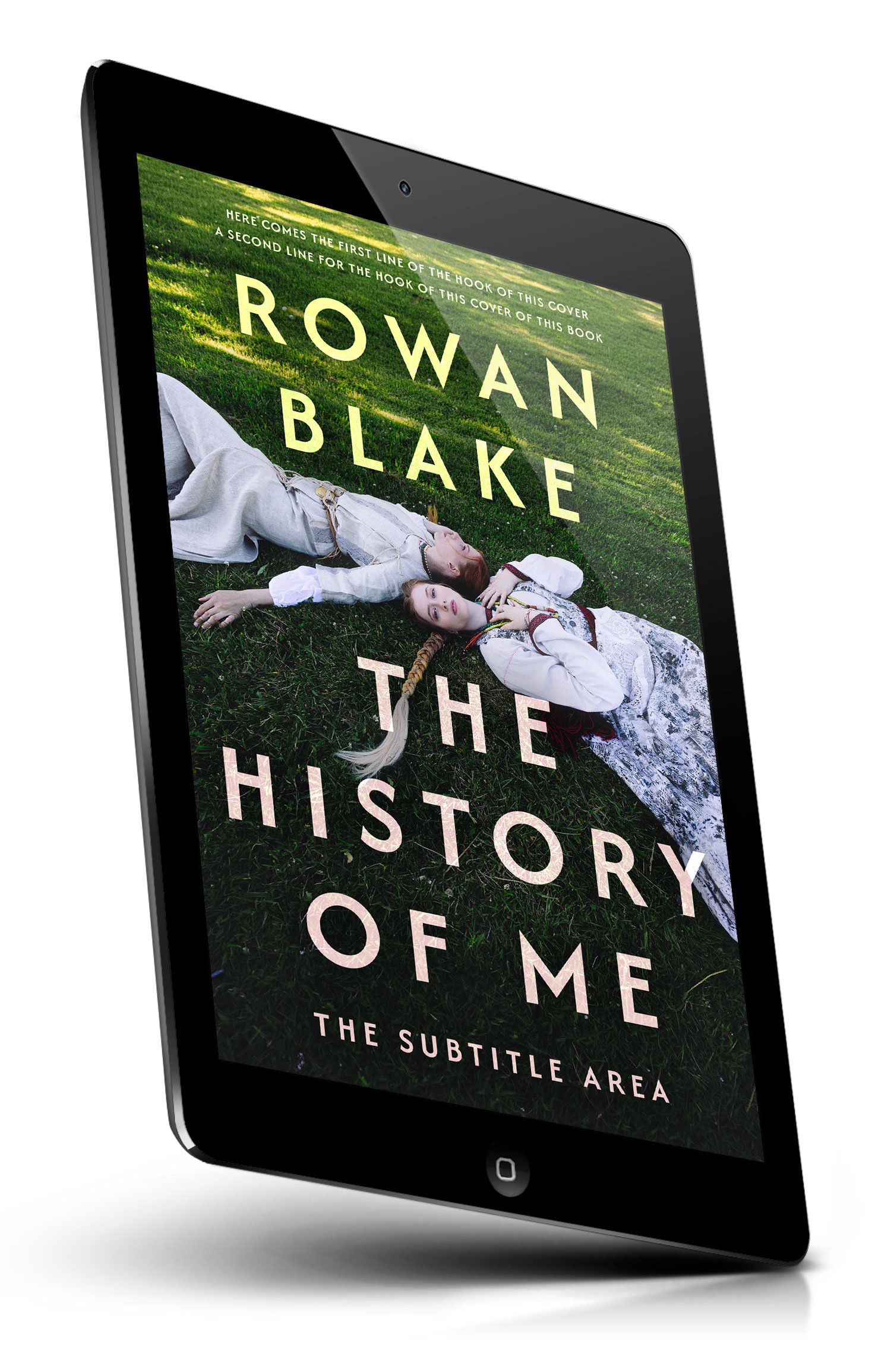 Tablet view of Premade  Book Cover - Swirl #37264 | BookCoverZone