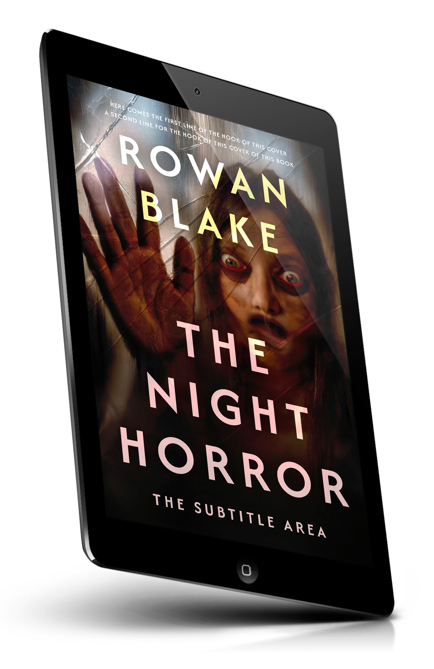 Tablet view of Premade  Book Cover - Night Rider #37271 | BookCoverZone