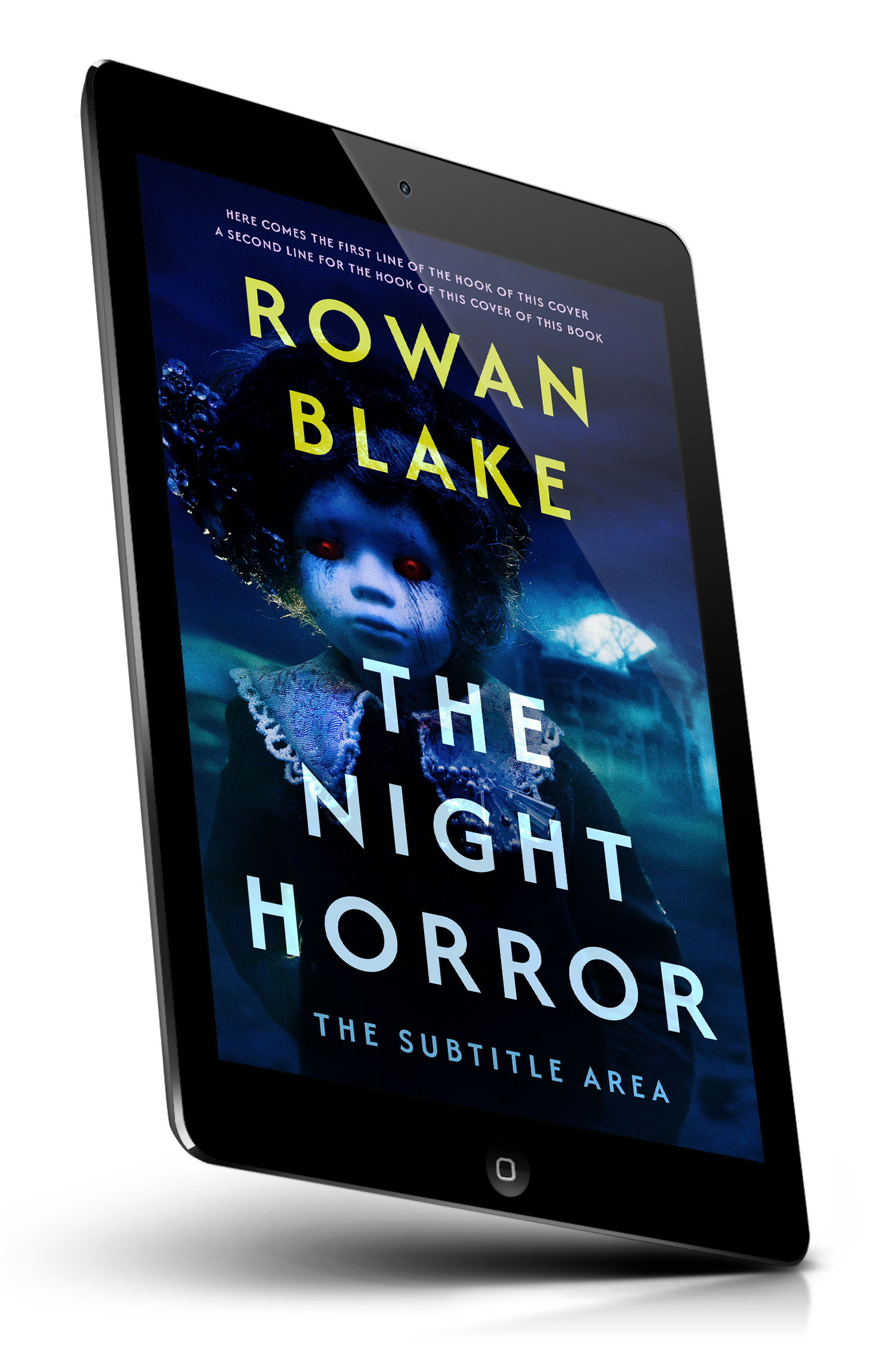 Tablet view of Premade  Book Cover - Black Pearl #37274 | BookCoverZone