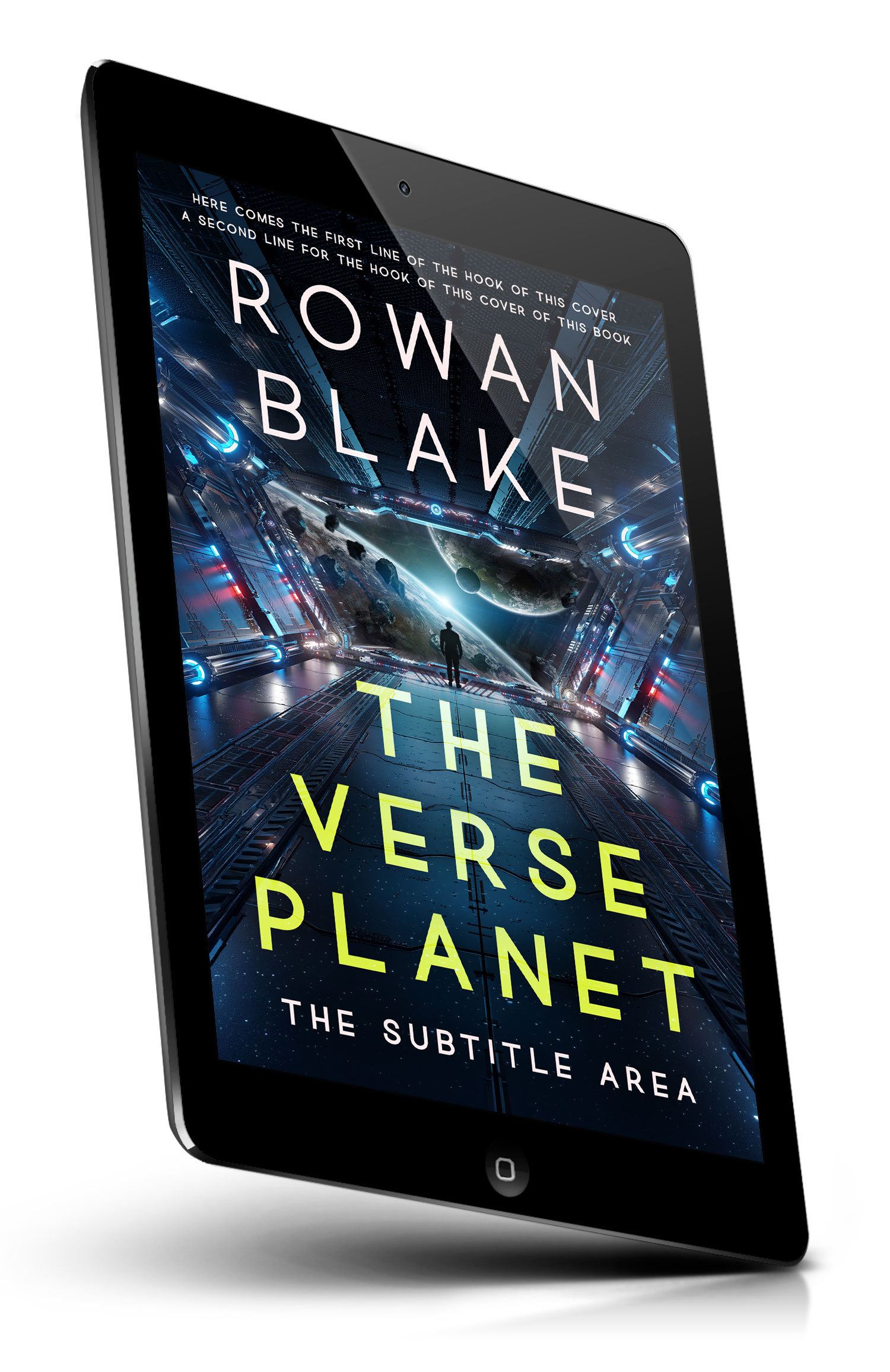Tablet view of Premade  Book Cover - Big Stone #37279 | BookCoverZone