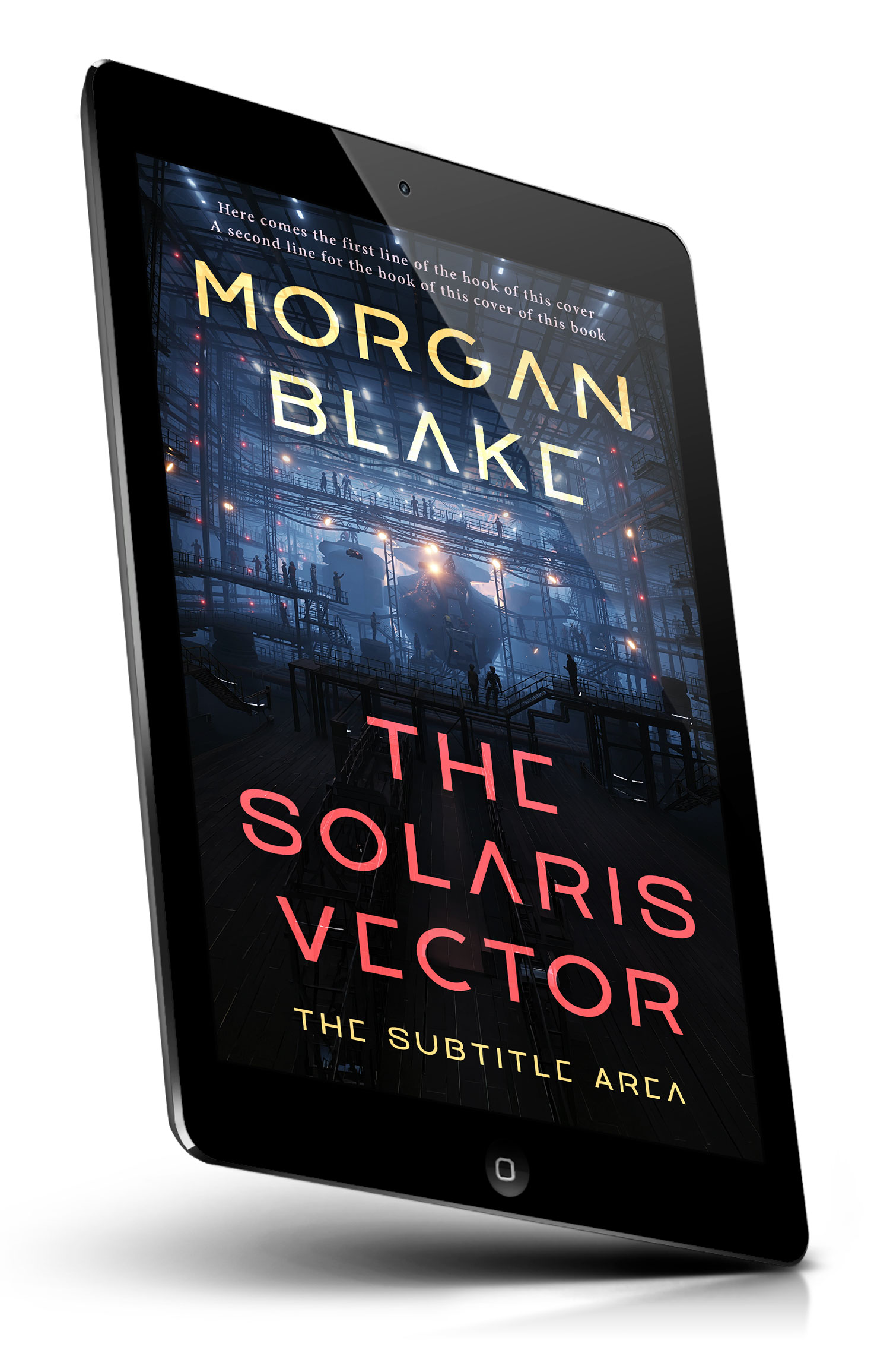 Tablet view of Premade Science Fiction Book Cover - Bunker #37289 | BookCoverZone