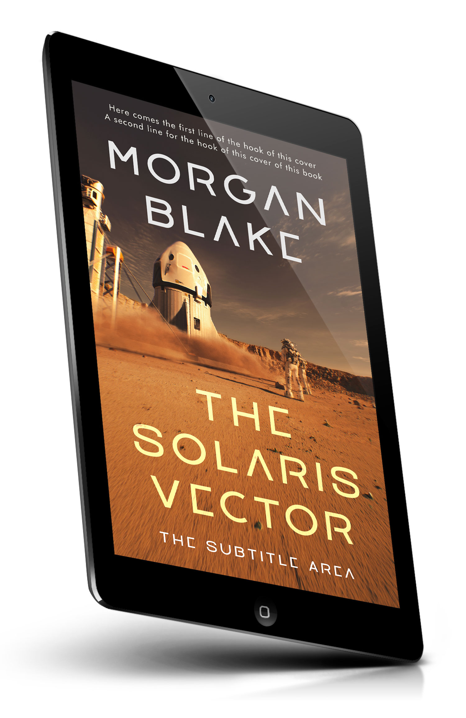 Tablet view of Premade Science Fiction Book Cover - Potters Clay #37293 | BookCoverZone