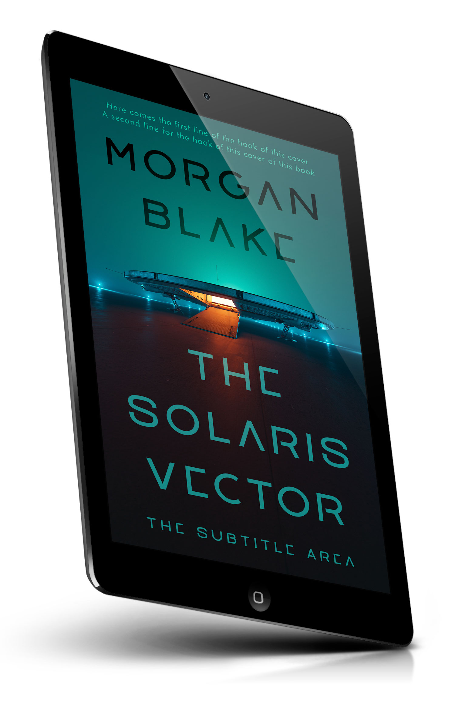 Tablet view of Premade Science Fiction Book Cover - Bunker #37295 | BookCoverZone