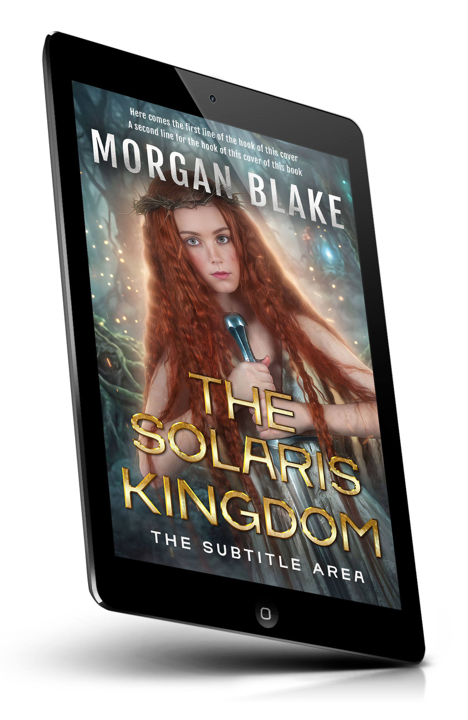 Tablet view of Premade Fantasy Book Cover - Armadillo #37313 | BookCoverZone
