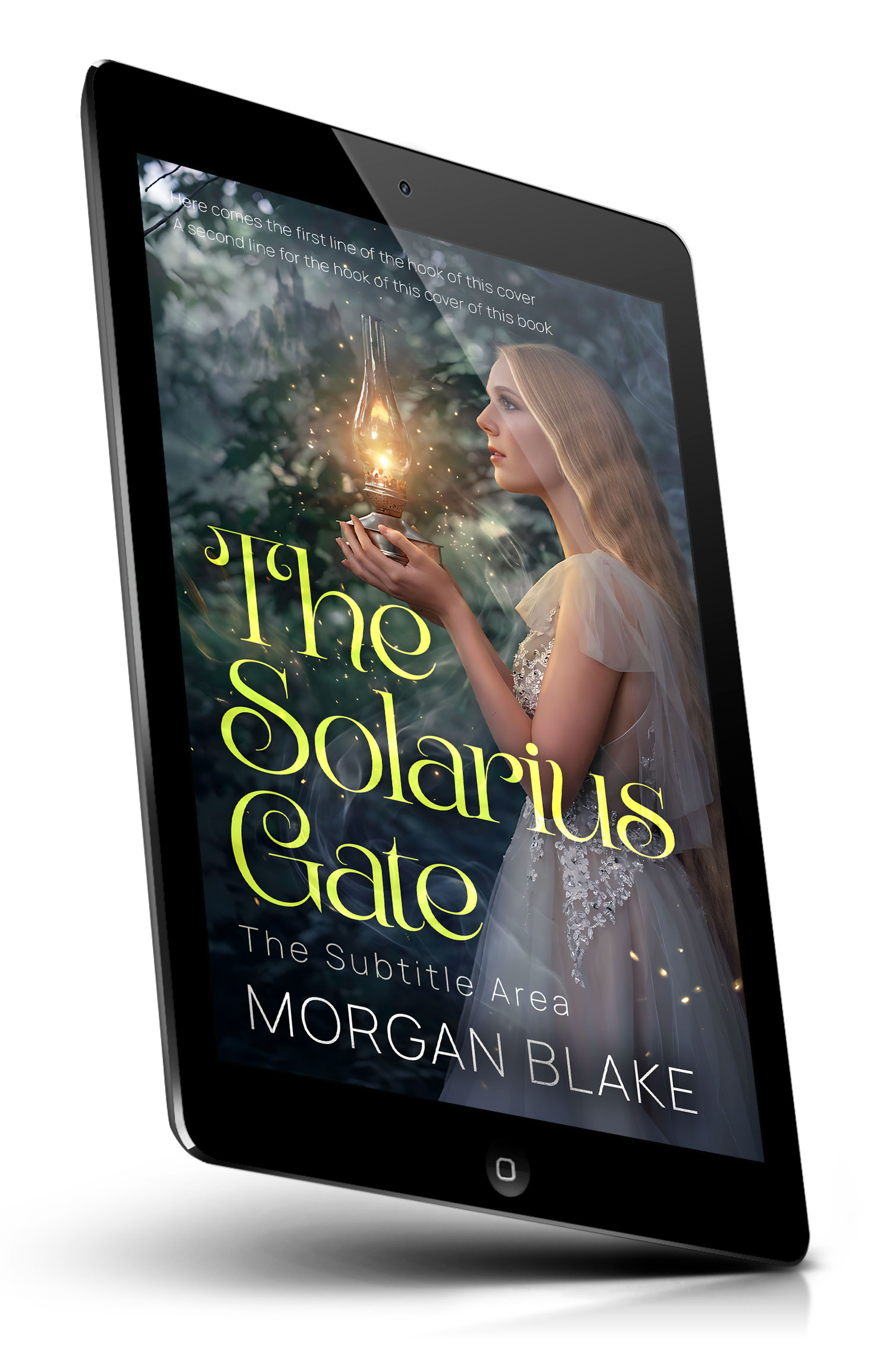 Tablet view of Premade Fantasy Book Cover - Outer Space #37325 | BookCoverZone