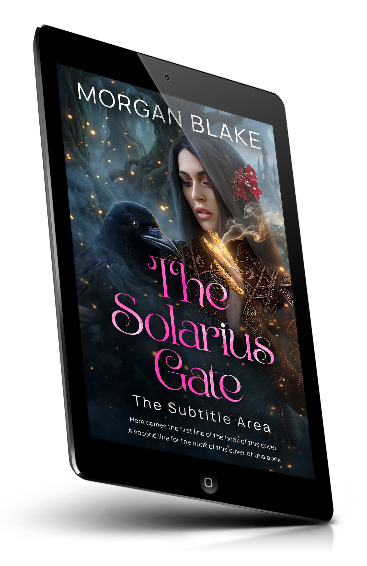 Tablet view of Premade Fantasy Book Cover - Shark #37332 | BookCoverZone