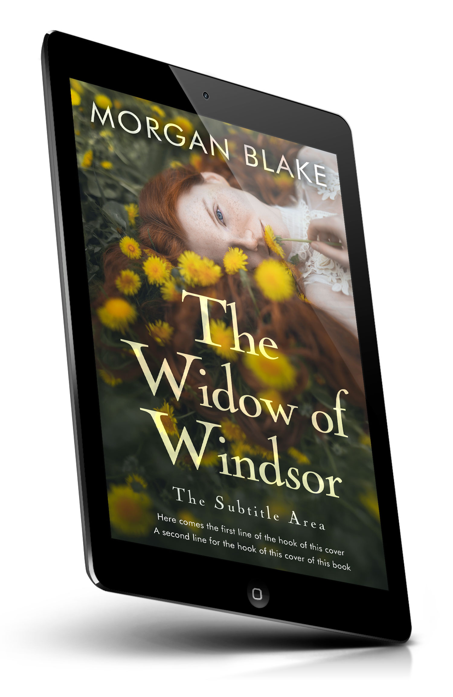 Tablet view of Premade Romance Book Cover - Birch #37336 | BookCoverZone