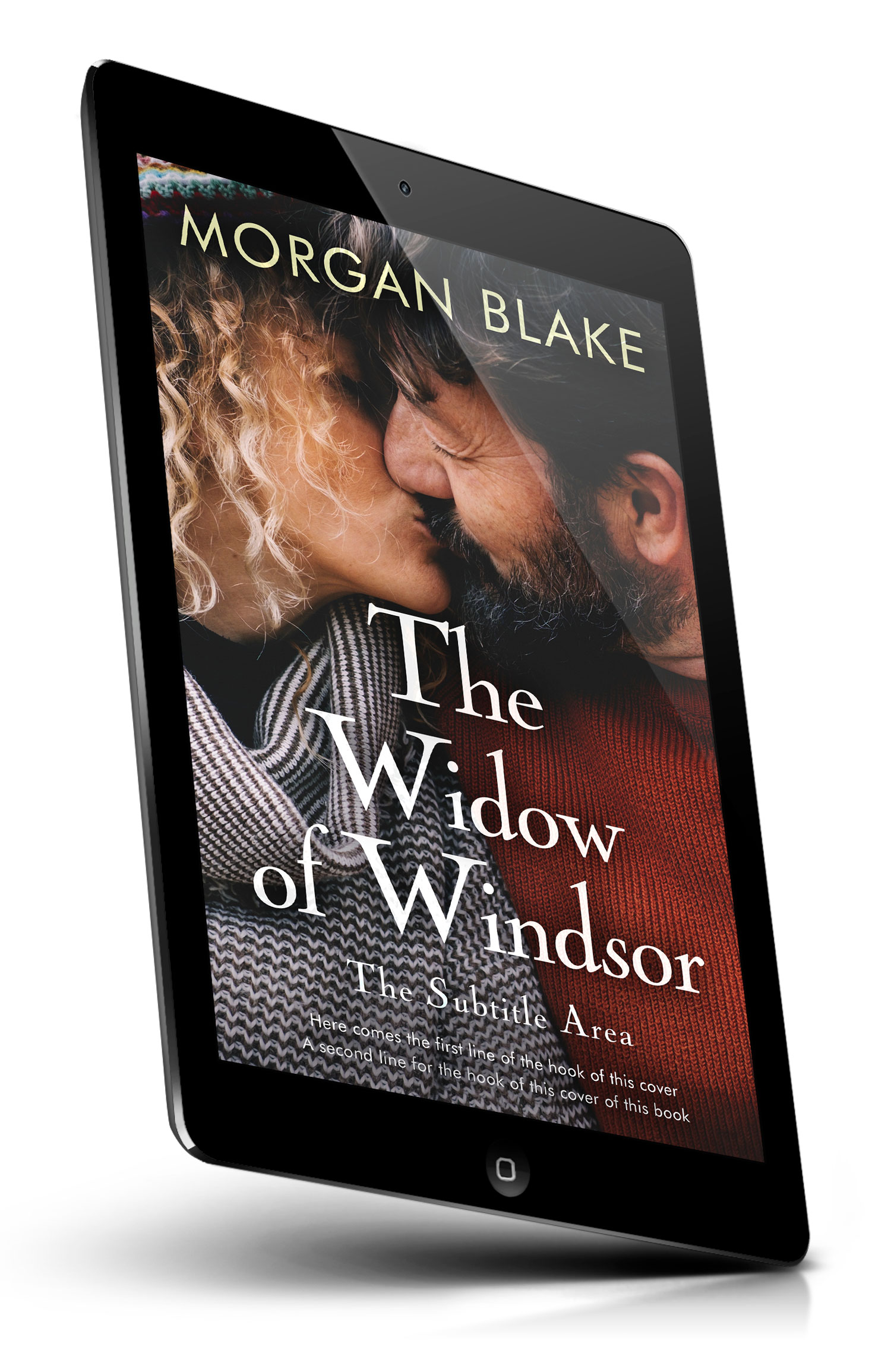 Tablet view of Premade Romance Book Cover - Cocoa Brown #37346 | BookCoverZone*