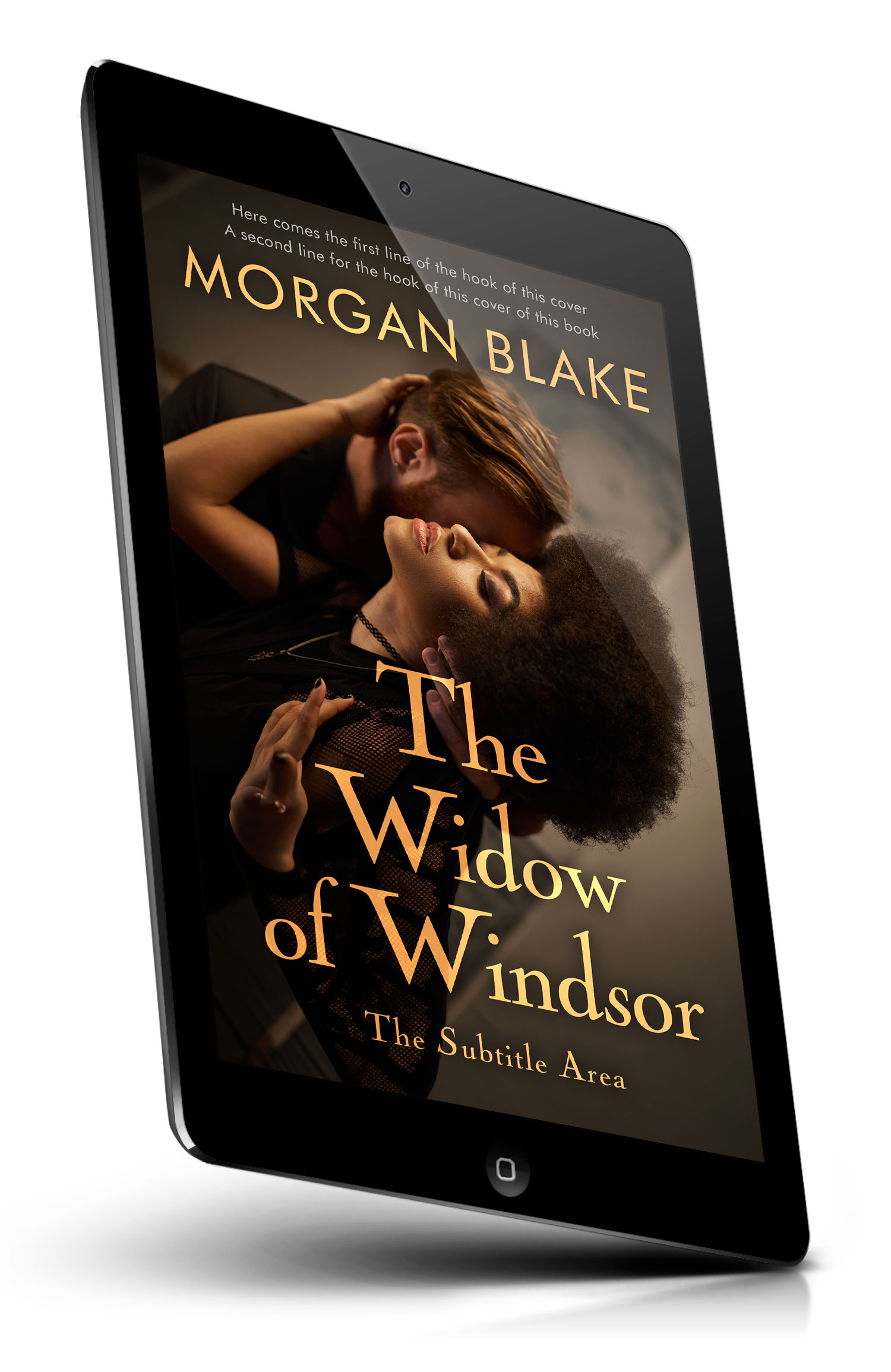 Tablet view of Premade Romance Book Cover - Oil #37348 | BookCoverZone