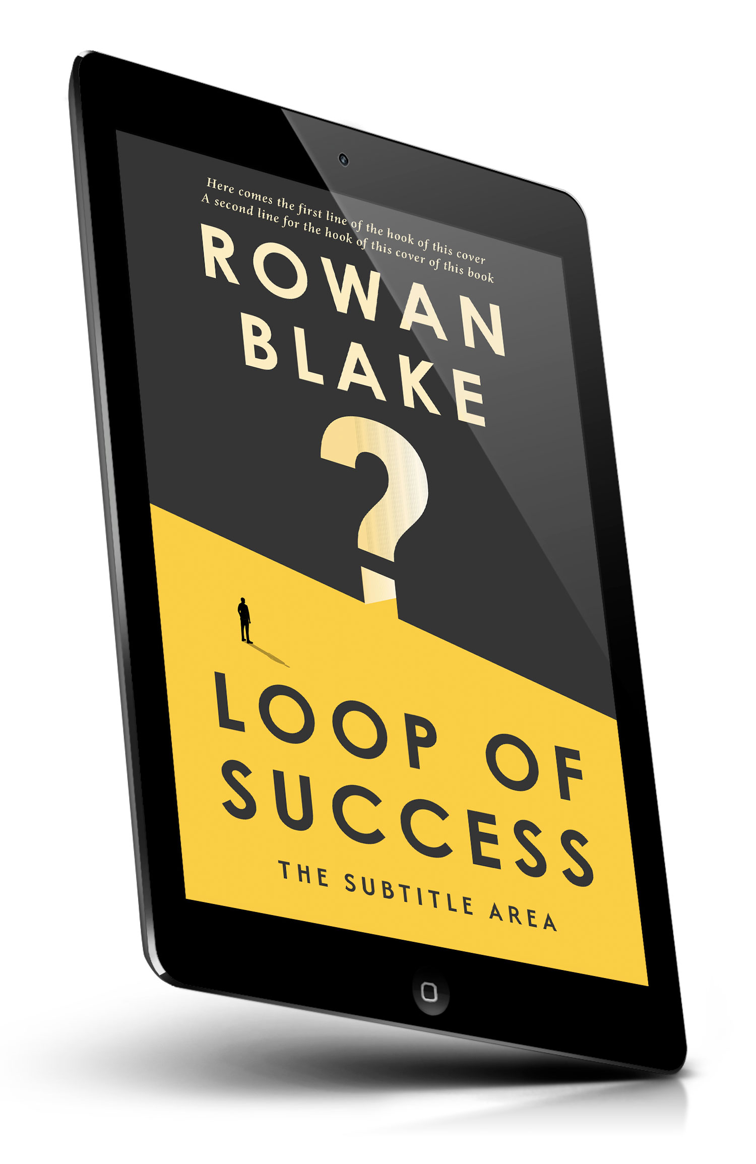 Tablet view of Premade Business Book Cover - Mine Shaft #37361 | BookCoverZone