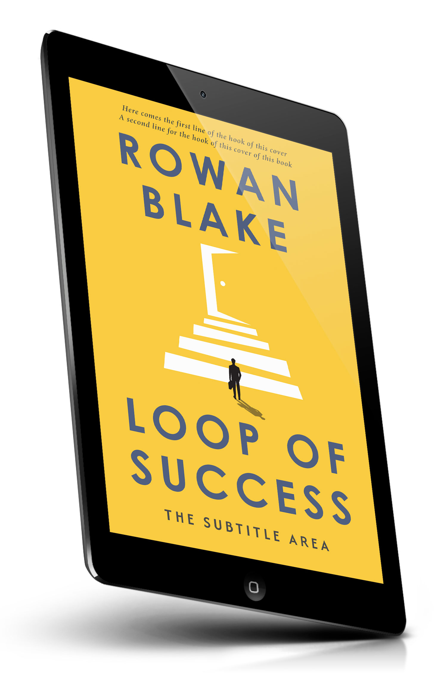 Tablet view of Premade Business Book Cover - Bright Sun #37362 | BookCoverZone