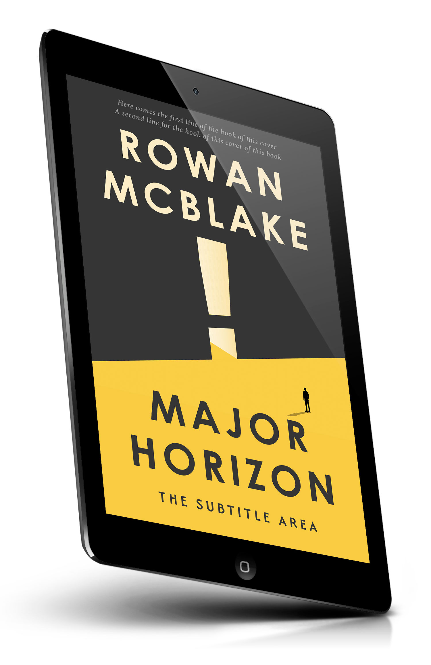 Tablet view of Premade Business Book Cover - Mine Shaft #37363 | BookCoverZone