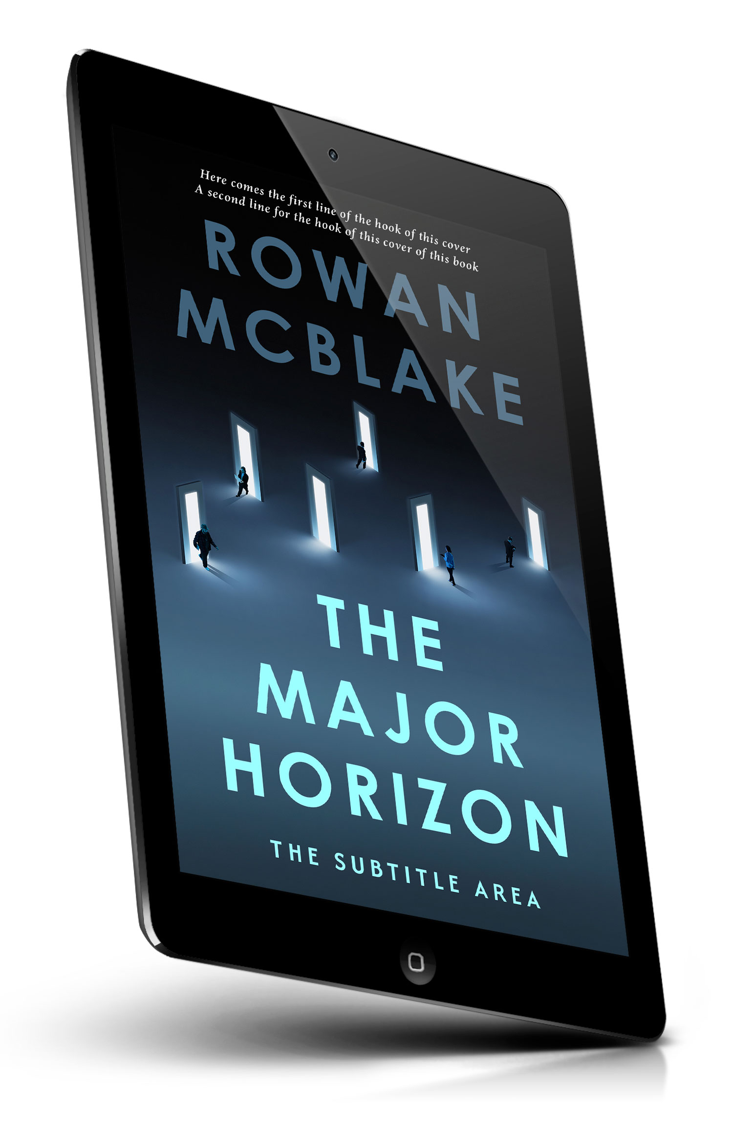 Tablet view of Premade Business Book Cover - Mirage #37367 | BookCoverZone