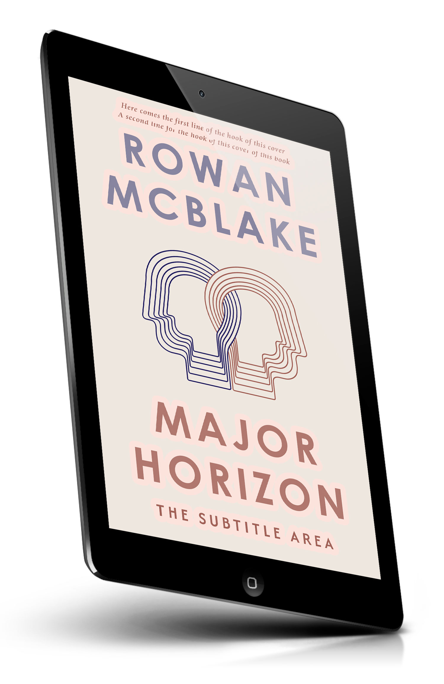 Tablet view of Premade Self-Improvement & Self-Help Book Cover - Bizarre #37375 | BookCoverZone
