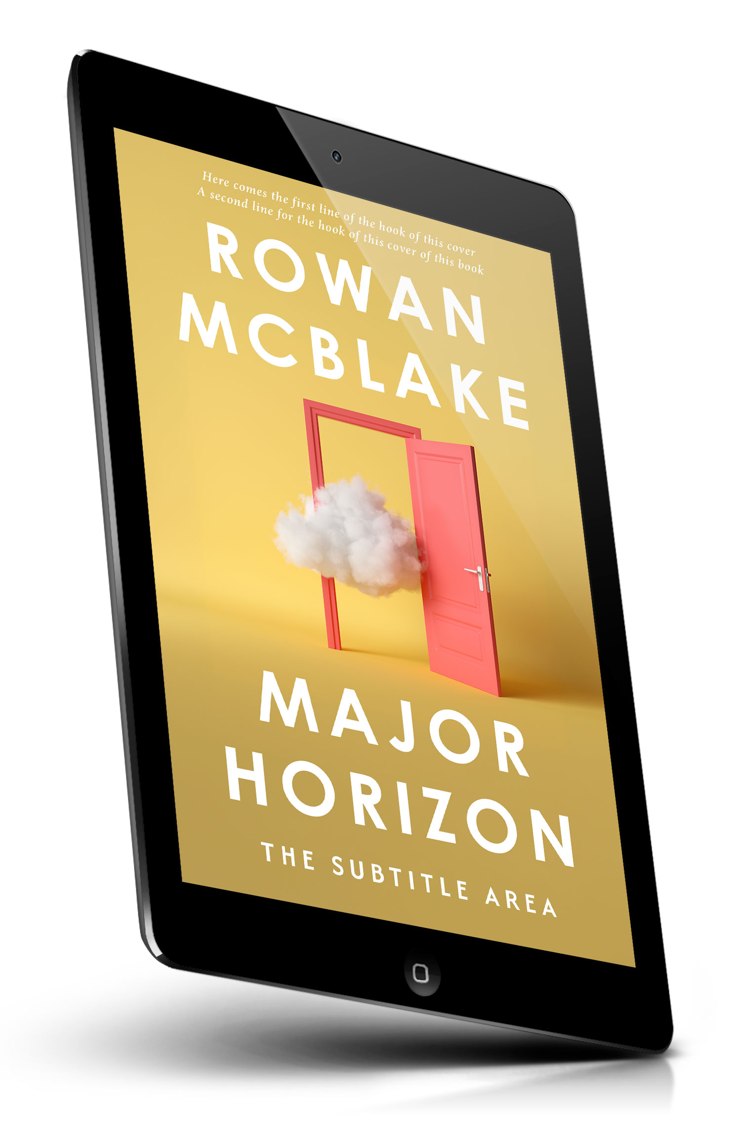 Tablet view of Premade Self-Improvement & Self-Help Book Cover - Tacha #37376 | BookCoverZone