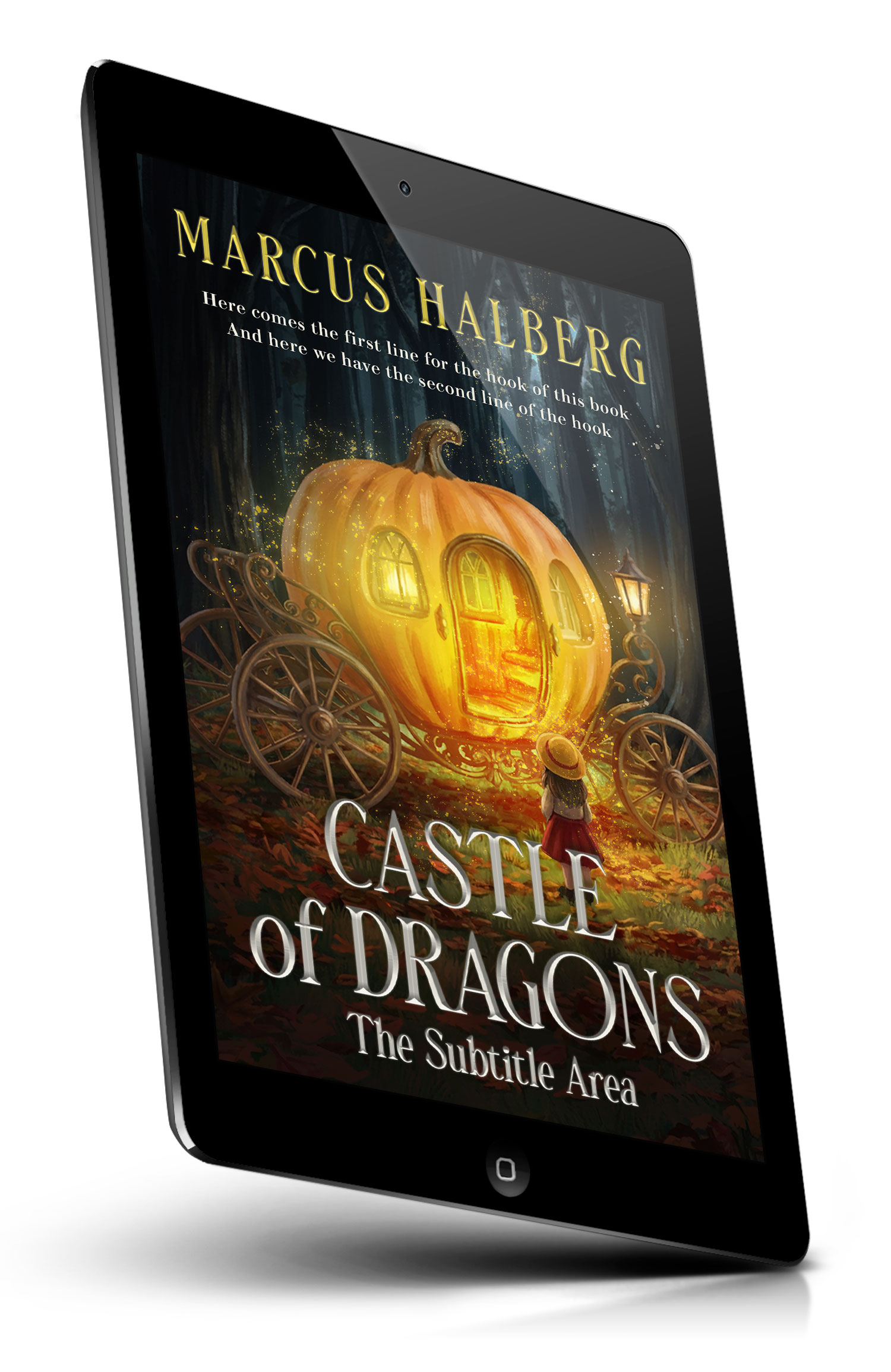 Tablet view of Premade Children's Book Cover - Tussock #60007 | BookCoverZone*