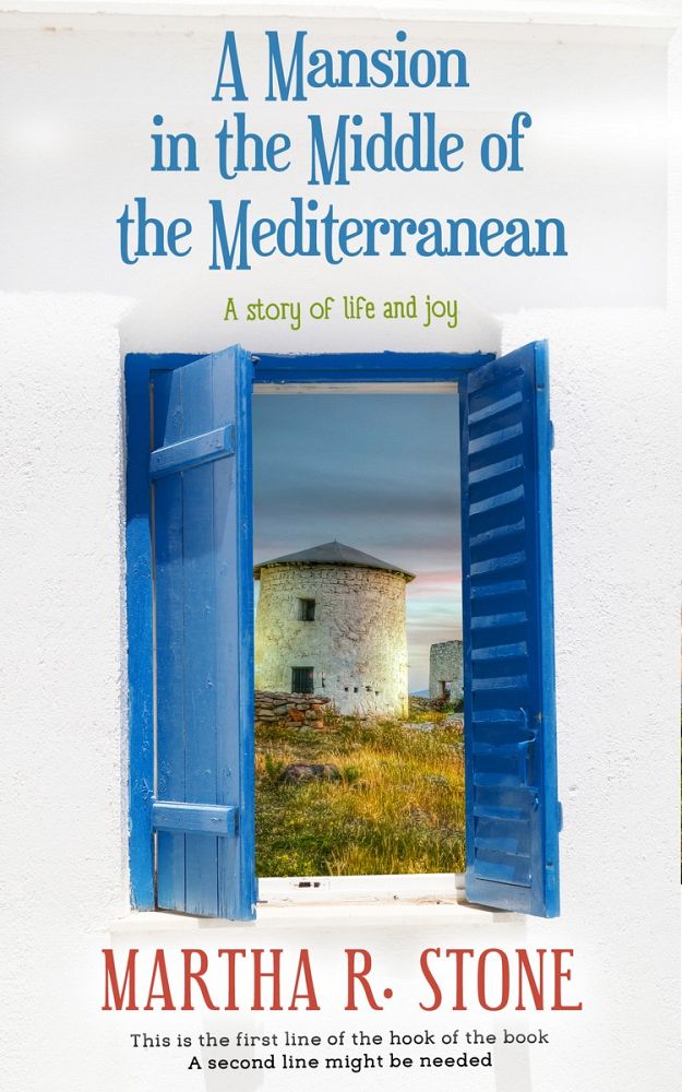 Front view of Calypso #0111 - Premade Travel Book Cover | BookCoverZone