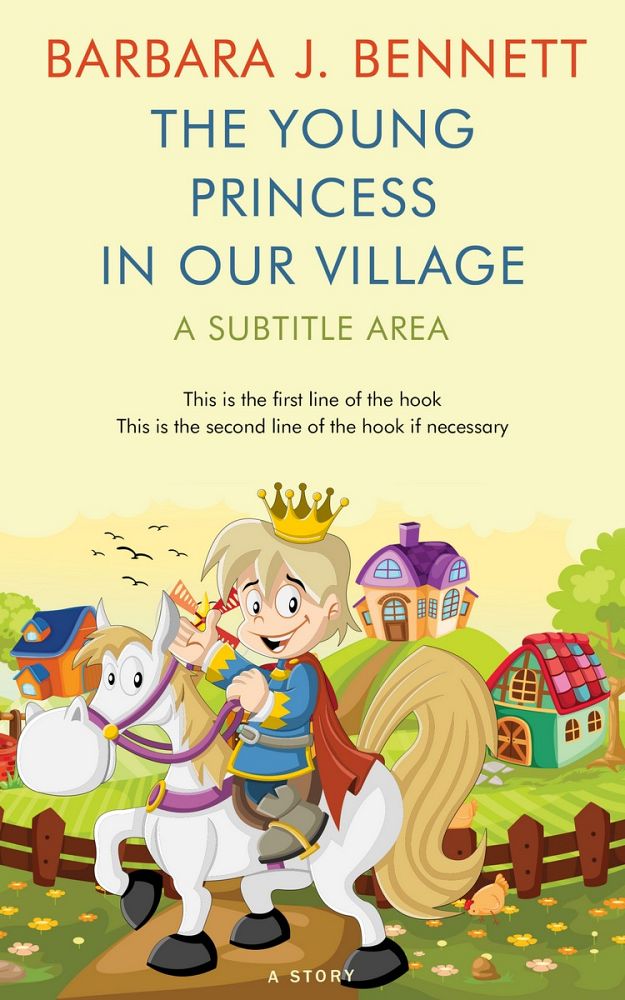 Front view of Givry #0151 - Premade Children Book Cover | BookCoverZone