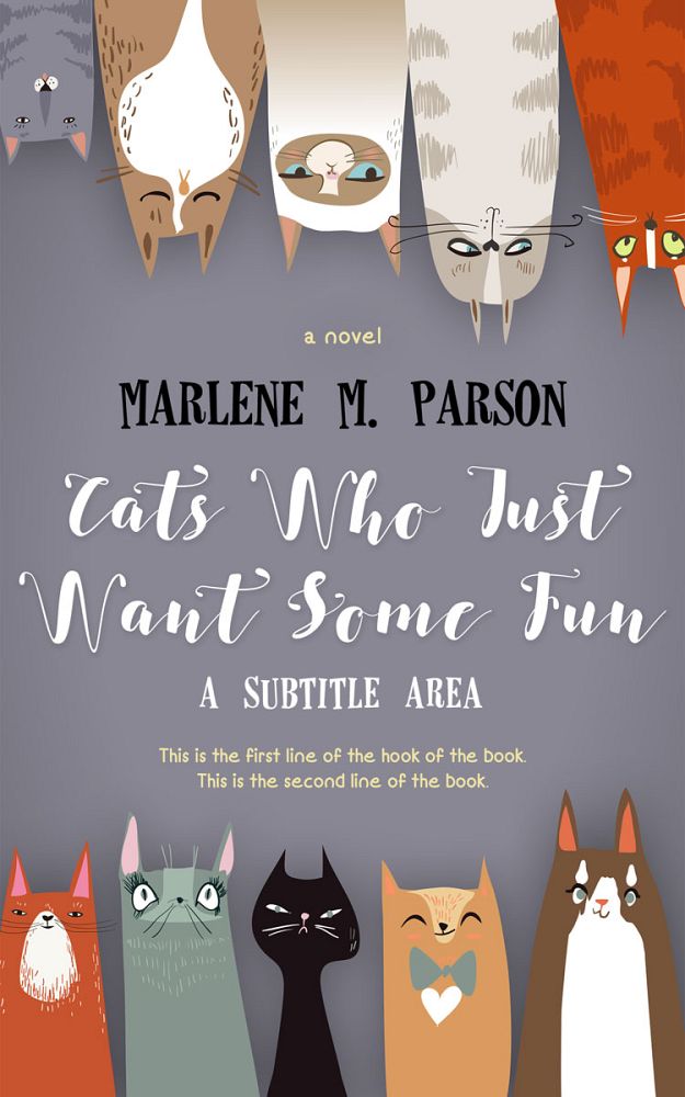Front view of Mobster #0289 - Premade Children Book Cover | BookCoverZone