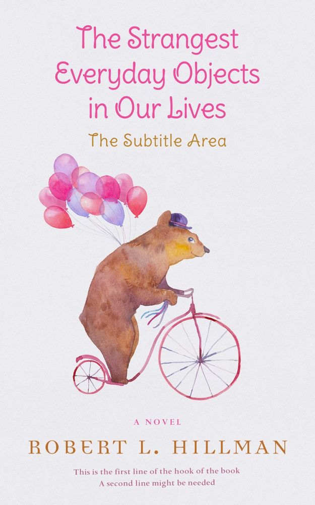 Front view of Athens Gray #0365 - Premade Children Book Cover | BookCoverZone