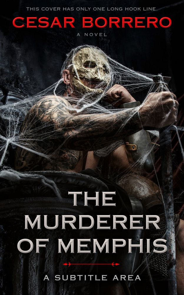 Front view of Cod Gray #0478 - Premade Horror Book Cover | BookCoverZone