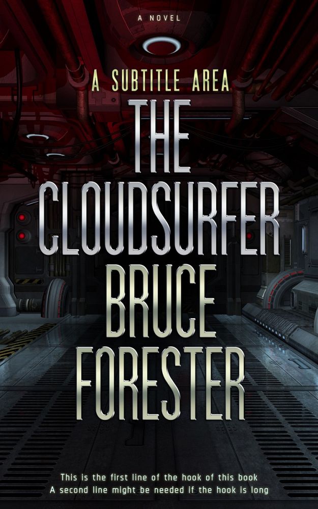 Front view of Cocoa Brown #0631 - Premade Science Fiction Book Cover | BookCoverZone