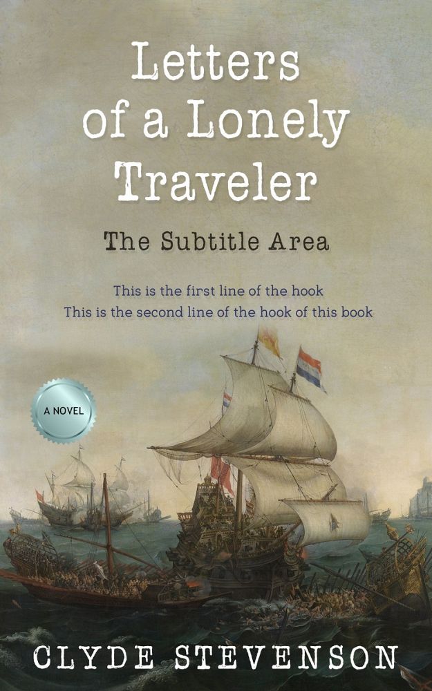 Front view of Gray Olive #0855 - Premade Historical Book Cover | BookCoverZone