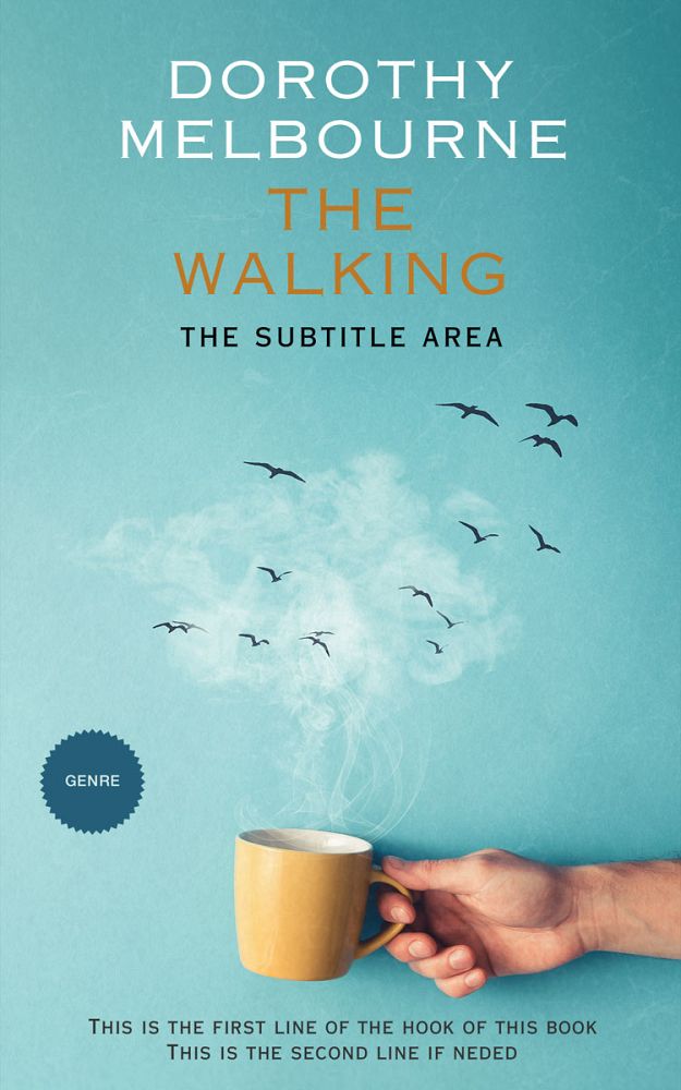 Front view of Half Baked #1016 - Premade Surreal Book Cover | BookCoverZone