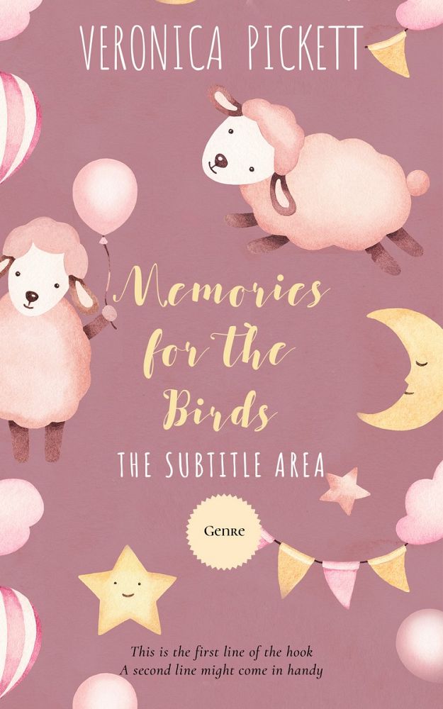 Front view of Brandy Rose #1140 - Premade Children Book Cover | BookCoverZone