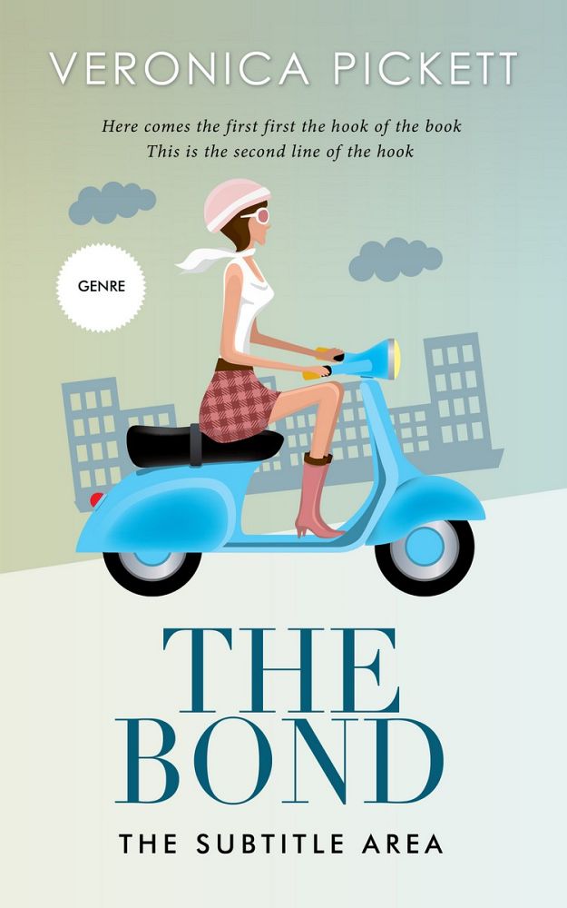 Front view of Tasman #1183 - Premade Chick Lit Book Cover | BookCoverZone