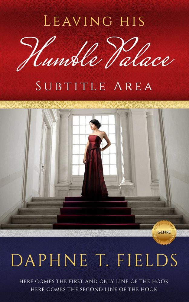 Front view of Burnt Umber #1448 - Premade Royal Romance Book Cover | BookCoverZone