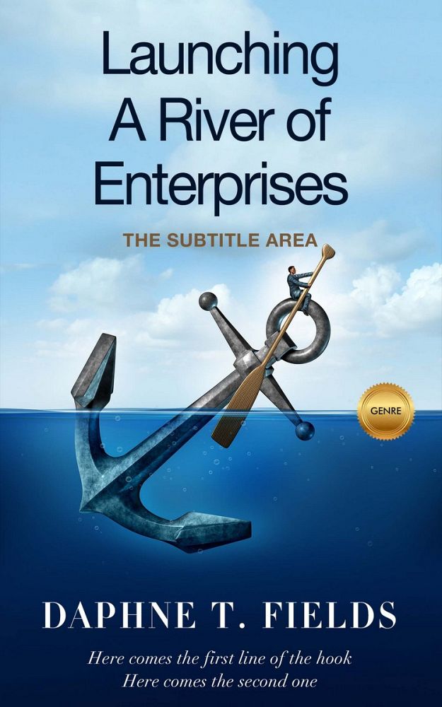 Front view of Madison #1456 - Premade Business Book Cover | BookCoverZone