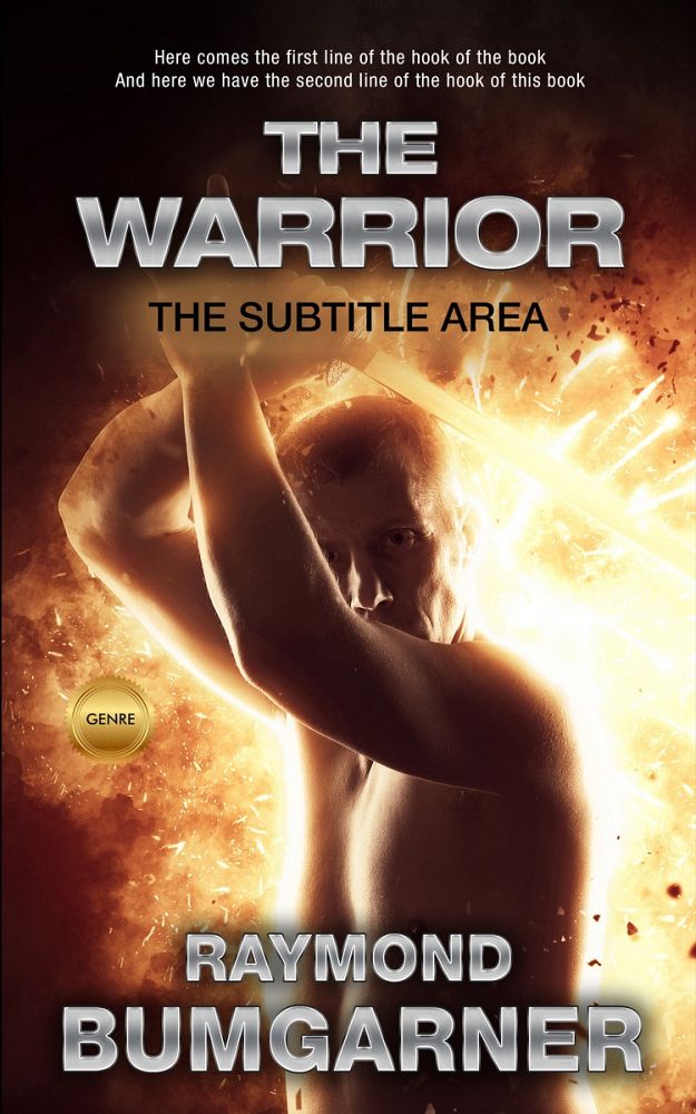 Front view of Pancho #2118 - Premade Action & Adventure Book Cover | BookCoverZone